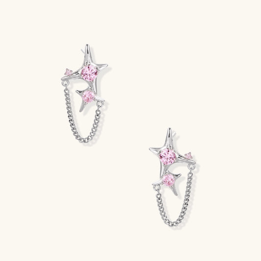 Starlight Chain Earrings