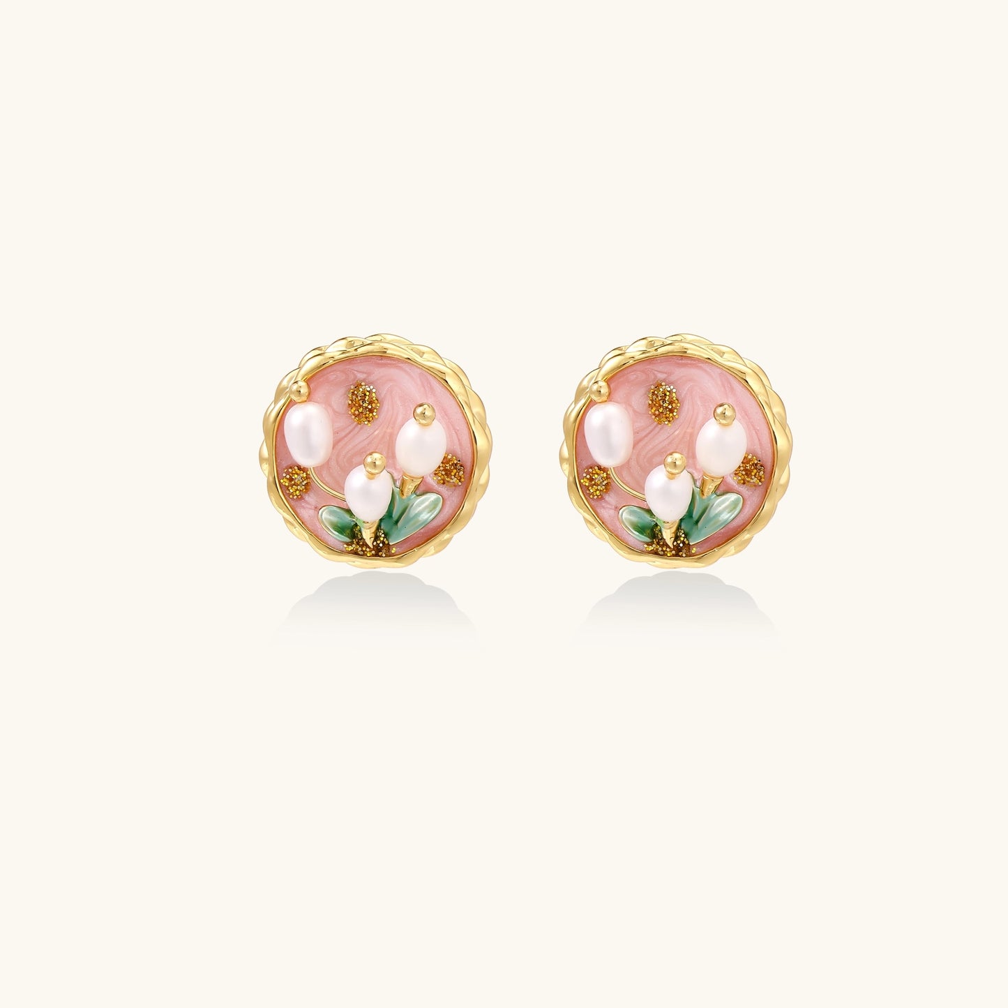 Garden Pearl Studs