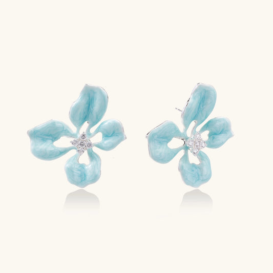 Azure Bloom Studs