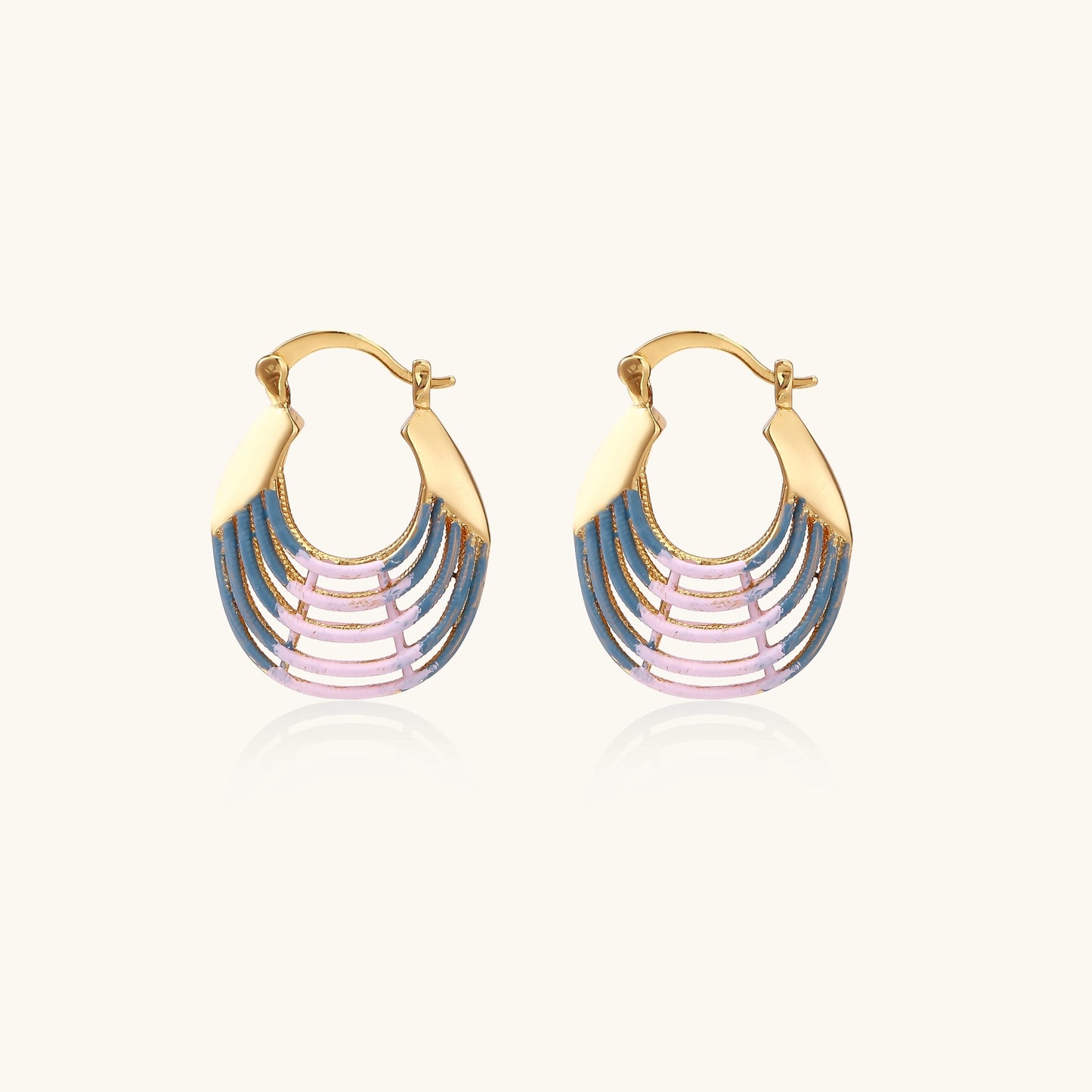 Sunrise Ripple Hoops