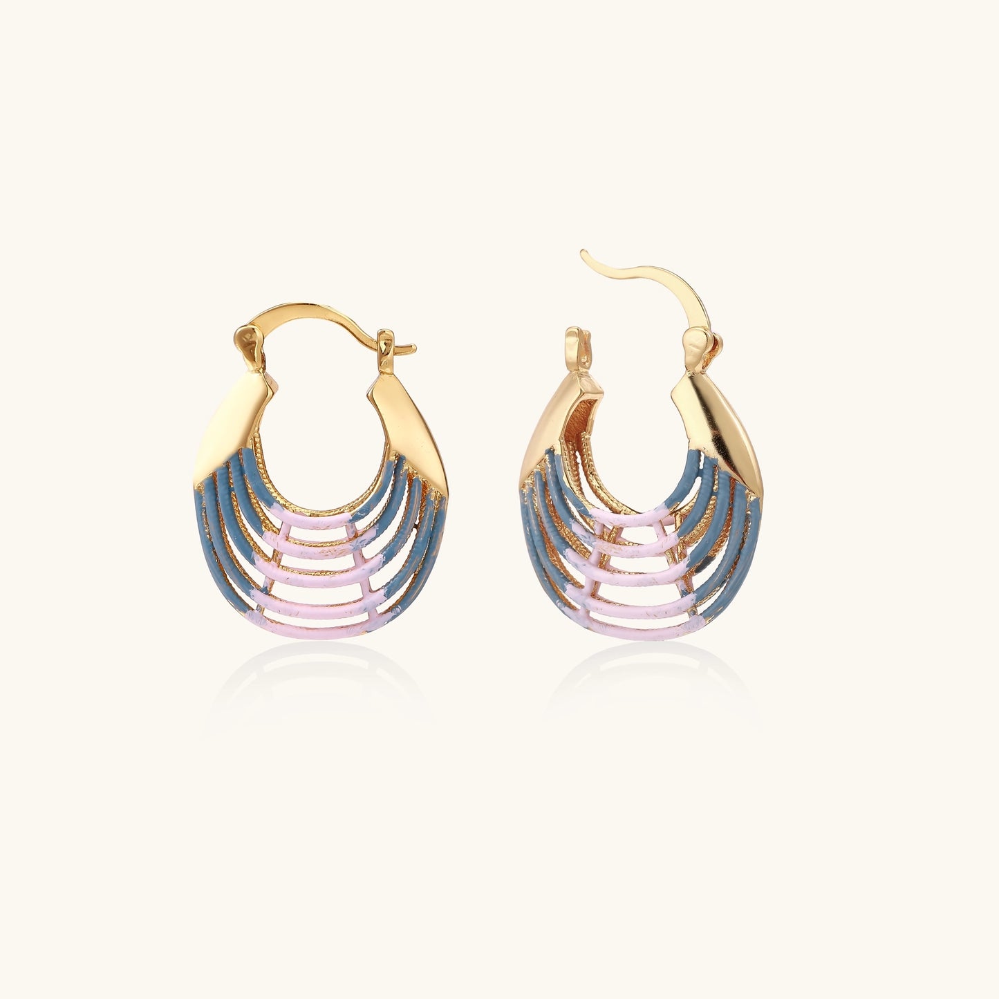 Sunrise Ripple Hoops